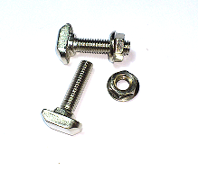 T-Bolt M6X25 With Flange Nut-3030 Slot 8 T-Bolt M6X25 With Flange Nut-3030 Slot 8